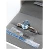 Image 2 : STERLING SILVER BLUE TOPAZ RING RETAIL $250