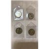 Image 8 : LOT OF US SILVER COINS - DIMES AND NICKELS VARIOUS DATES - 1942-1983