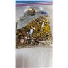 Image 3 : 2 BOXES, TIN, AND BAG OF JEWELLERY