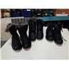 Image 1 : Three pairs of as new ladies boots size 8