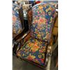 Image 2 : 2 WOOD WINGBACK CHAIRS