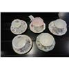 Image 2 : 5 CHINA CUPS AND SAUCER - 2 FOLEY, 2 ROYAL ALBERT AND PARAGON
