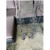 Image 2 : Decorative metal blanket rack and two wall sconces
