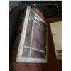 Image 2 : WOOD MEDICINE CABINET AND VINTAGE WOOD MIRROR