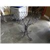 Image 1 : Decorative metal 3 ft tall by 27" long planter
