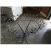 Image 2 : Decorative metal 3 ft tall by 27" long planter
