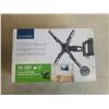 Image 1 : NEW OVERSTOCK 13-32 INCH FULL MOTION TV WALL MOUNT - 33 LB CAPACITY