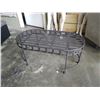 Image 1 : Decorative metal coffee table 39 in Long