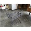 Image 2 : Decorative metal 27 inch long planter