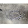 Image 3 : Decorative metal 27 inch long planter