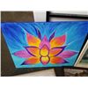 Image 7 : 6 PIECES ARTWORK, PRINTS, PAINTING, STITCHED ART
