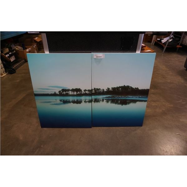 LAKE VIEW DOUBLE PRINT