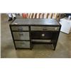 Image 1 : METAL 4 DRAWER PEDESTAL DESK