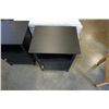Image 2 : Pair of black nightstands