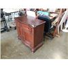 Image 2 : MAHOGANY BOWED FRONT CABINET