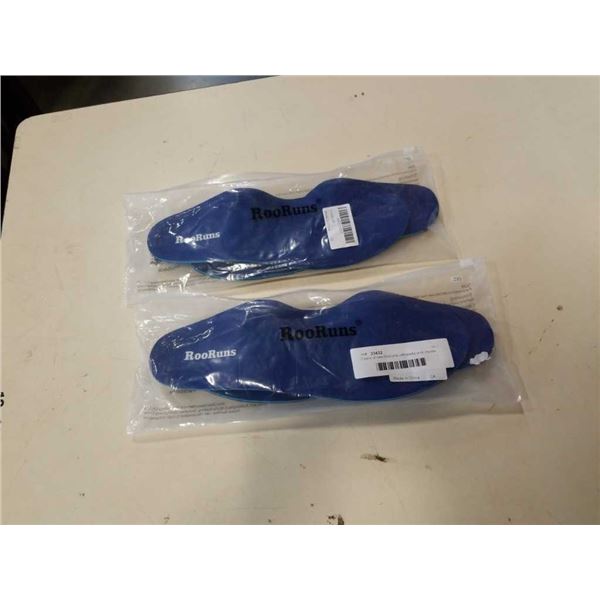 2 pairs of new Rooruns orthotic arch insoles MSRP $34.99USD/44.99 per pair