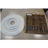 Image 1 : Balmer studios cast and wood sign