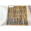 Image 2 : Balmer studios cast and wood sign