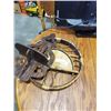 Image 1 : RATTAN WALL SHELF AND WOOD WALL SHELF