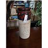 Image 1 : WEST GERMAN VASE 16.5 INCH TALL
