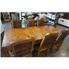 Image 2 : SALEM HOUSE DINING TABLE WITH LEAF AND 6 CHAIRS