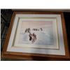 Image 3 : Oil on board with signed print and panel mirror