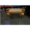 Image 1 : MAPLE KIDS TABLE WITH 2 CHAIRS