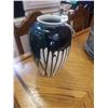 Image 2 : GLAZED 11 INCH CERAMIC VASE