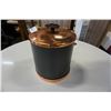 Image 1 : COPPER AND LEATHER ICE BUCKET