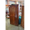 Image 1 : WOOD LOCKER STYLE WARDROBE