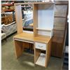 Image 1 : MAPLE DESK WITH HUTCH