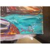 Image 2 : ORIGINAL ACRYLIC PAINTING, ARTIST: SEPIDEH JEBRAEIL 35.5" X 27" ON CANVAS