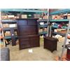 Image 1 : KINGSLEY MODERN 6 DRAWER DOUBLE DRESSER WITH MUNIRE FURNITURE HUTCH AND MATCHING MUNIRE FURNITURE NI