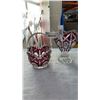 Image 2 : HOFBAUER CUT TO CLEAR CRYSTAL BASKET AND CUT TO CLEAR CRYSTAL BASKET