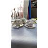 Image 2 : 4 CHINA CUPS AND SAUCERS - 2 PARAGON, QUEEN ANNE AND STAFFORDSHIRE
