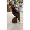 Image 8 : SHELL, SHARK JAW, WOOD CARVED FISH AND OWL