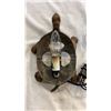 Image 8 : TURTLE LAMP WITH GLASS SHELL SHADE