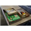 Image 1 : LOT OF TOY CARS AND ANTIQUING BOOKS