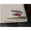 Image 2 : New Camouflage fillet knife with belt loop and folding Boker knife