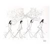 Image 1 : Al Hirschfeld- Original Lithograph on Paper "Beatles, Abbey Road"