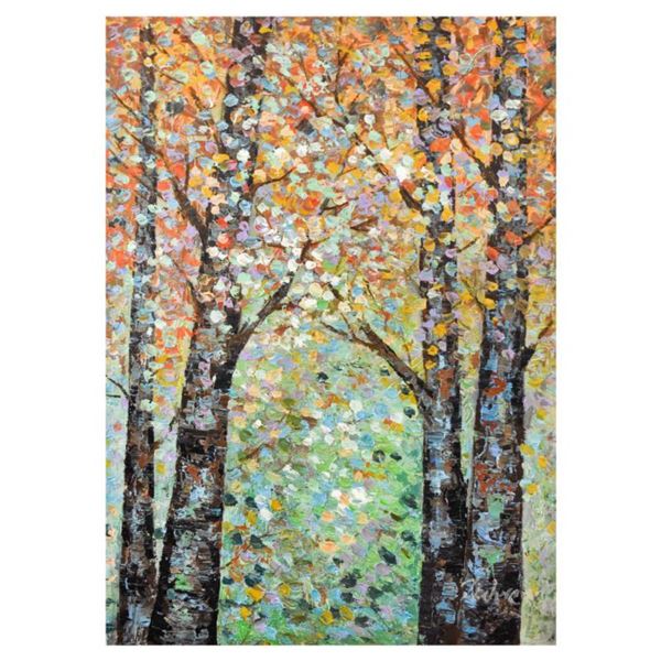 Zahra, Original Oil Painting (36  x 50 ) on Canvas, Hand Signed with Letter of Authenticity.