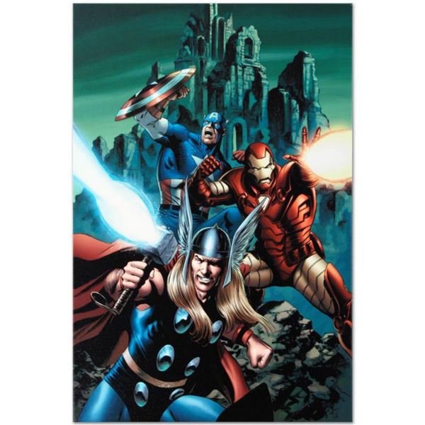 Marvel Comics "Thor #81" Numbered Limited Edition Giclee on Canvas by Steve Epting with COA.