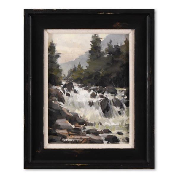 Vadim Zanginian, Framed Original Acrylic Painting on Board, Hand Signed with Letter of Authenticity.