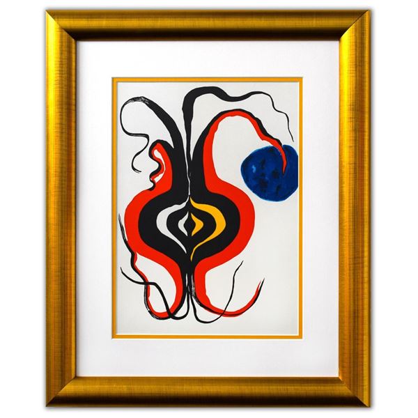 Alexander Calder- Lithograph "DLM156 - Bulbe"