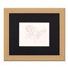 Image 1 : Guillaume Azoulay, "BF Sketch" Framed Original Drawing, Hand Signed with Certificate of Authenticity