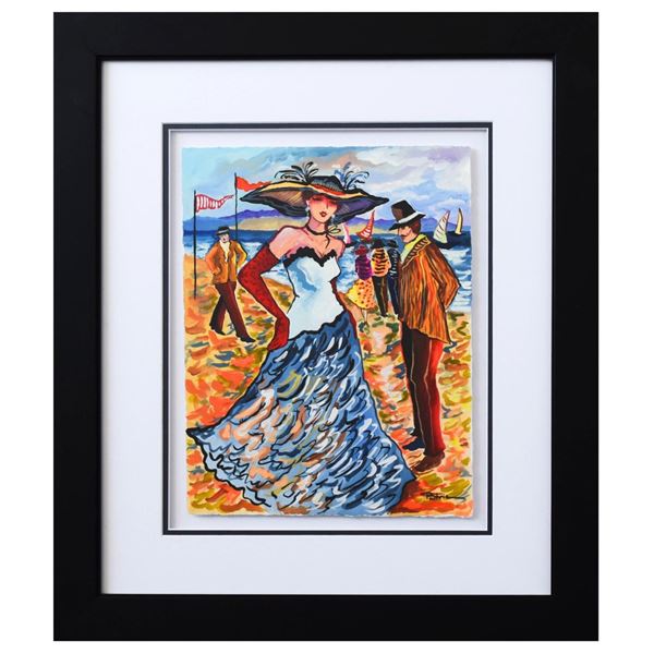 Patricia Govezensky- Original Watercolor "Venice Beach"