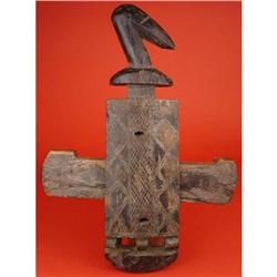 Dogon Bird Door Lock, Fine African Lock #1666562