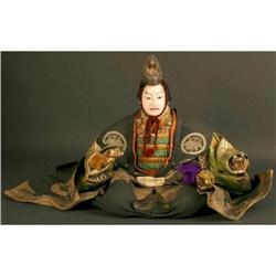 Japanese Musha Ningyo of a Court Figure #1666604
