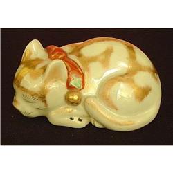 19th Century Japanese  Kutani Cat #1666742