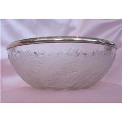 R. Lalique Bowl with Leaves #1679319